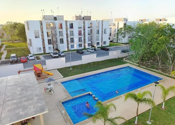 Xaman Ha Alojamiento Vacacional Con Piscina